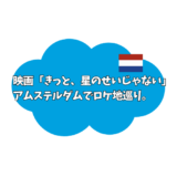 映画「きっと、星のせいじゃない」アムステルダムでロケ地巡り。